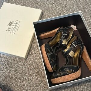 NWT Coach Heels
